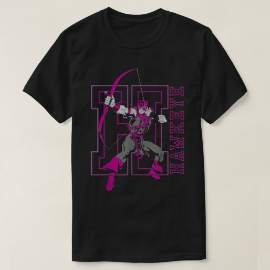 射手大学クラシックレトロスタンス Tシャツ (デザイン正面)