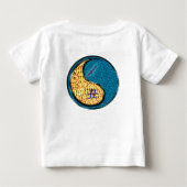 射手座と丑年 ベビーTシャツ (裏面)