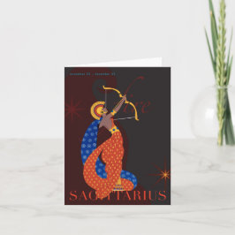 射手座のノート カード