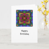 射手座のバースデー・カード カード (黄色い花)