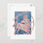 射手座のポストカード ポストカード (正面/裏面)