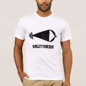 射手座の占星術サイン Tシャツ (正面)