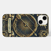 射手座の天体占星術ギフト Case-Mate iPhoneケース (裏面 (横))