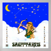 射手座の少女 ポスター (正面)