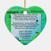 射手座の挨拶 セラミックオーナメント (裏面)