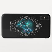 射手座の星座及び(占星術の)十二宮図の記号 Case-Mate iPhoneケース (裏面(横))