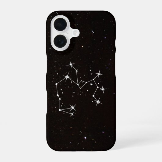 射手座の星座iPhone 16ケース - Celesti iPhone 16ケース (裏面)