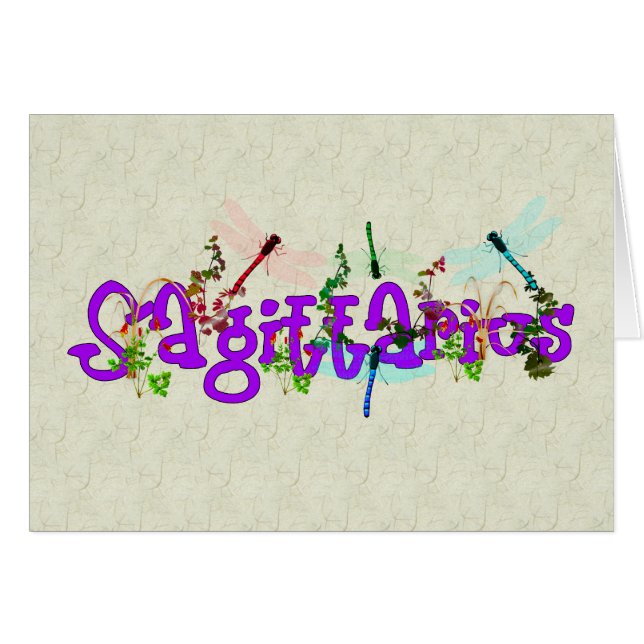 射手座の花 (正面横)