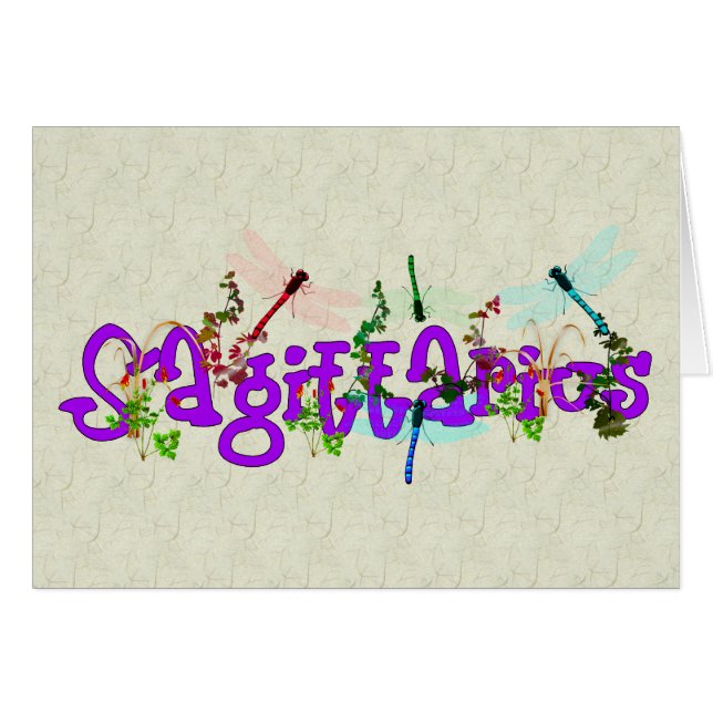 射手座の花 (正面横)