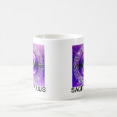 射手座の(占星術の)十二宮図の印のマグ コーヒーマグカップ (中央)