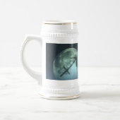 射手座の(占星術の)十二宮図の記号 ビールジョッキ (左)