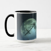 射手座の(占星術の)十二宮図の記号 マグカップ (左)