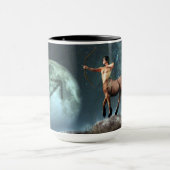 射手座の(占星術の)十二宮図の記号 マグカップ (中央)