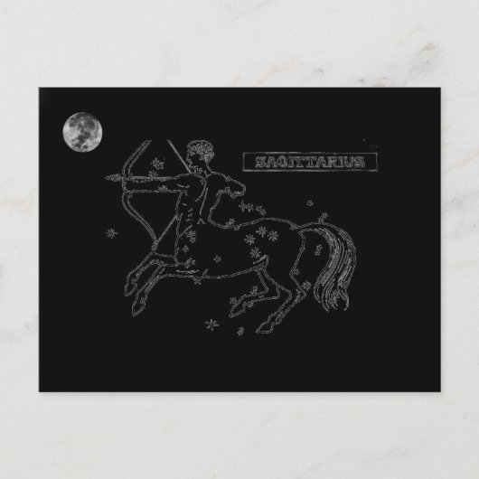 射手座はがき ポストカード (正面)