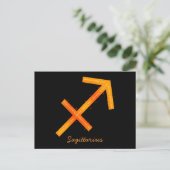 射手座はがき ポストカード (スタンド正面)