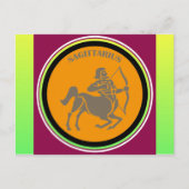 射手座はがき ポストカード (正面)