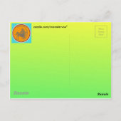 射手座はがき ポストカード (裏面)