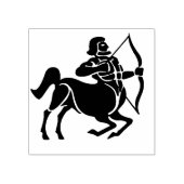 射手座アーチャー〔占星術の〕十二宮図アートスタンプ ラバースタンプ (インプリント)