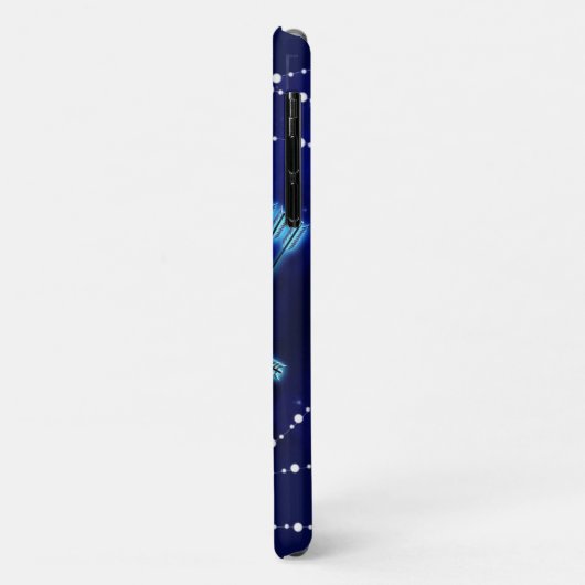 射手座インDark Blue II Case-Mate iPhoneケース (裏面/左)
