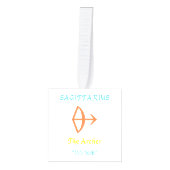 射手座オーナメント キューブオーナメント (正面)