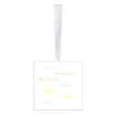 射手座オーナメント キューブオーナメント (右)