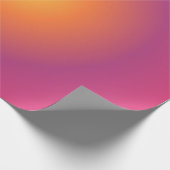 射手座オーラグラディエント〔占星術の〕十二宮図、紫色の黄色 ラッピングペーパー (角)