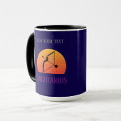 射手座カスタマイズ可能なマグカップ マグカップ (正面左)