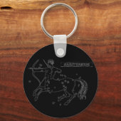 射手座キーチェーン キーホルダー (正面)