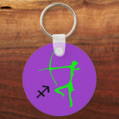 射手座キーチェーン キーホルダー (正面)