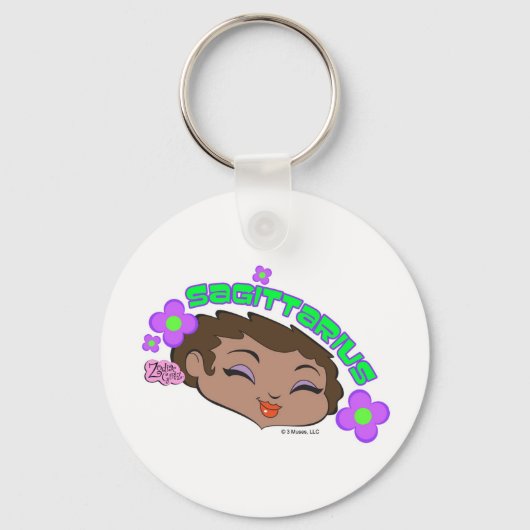 射手座キーチェーン キーホルダー (正面)