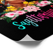 射手座クイーンブラックウィメンズパーシステントビューティフル ポスター (角)