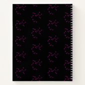 射手座コンステレーションハードカバーSketchbook ノートブック (裏面)