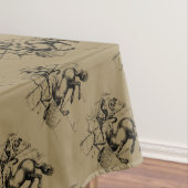 射手座コンステレーションヘベリアス1690版木、銅版、版画 テーブルクロス (インサイチュ)