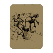 射手座コンステレーションヘベリアス1690版木、銅版、版画 マグネット (縦)