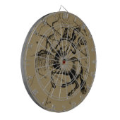 射手座コンステレーションマップ版木、銅版、版画ヘベリアス ダーツボード (正面左)