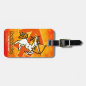 射手座ザアーチャー占星術idラゲッジタグ ラゲッジタグ (正面横)