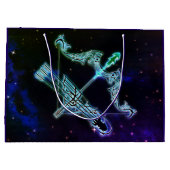 射手座ザアーチャー〔占星術の〕十二宮図抱き枕 ラージペーパーバッグ (裏面)