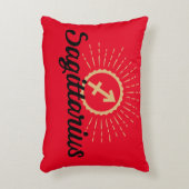 射手座スターバスト記号 アクセントクッション (正面(垂直))