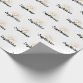 射手座スターバスト記号 ラッピングペーパー (角)