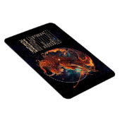 射手座テーマの栄養価表示 マグネット (右側)