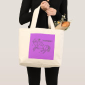 射手座バッグ ラージトートバッグ (正面(商品))