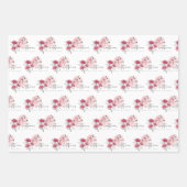 射手座フローラ包装紙シート ラッピングペーパーシート (正面)