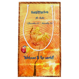 射手座ベビーザアーチャー（11月22日 – 12月22日） スモールペーパーバッグ