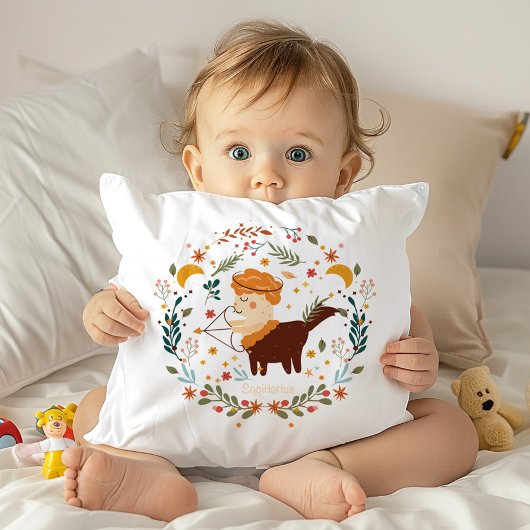 射手座ベビー-子供部屋 クッション