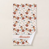 射手座ベビー | 小さな射手のための居心地の良いタオル バスタオルセット (ハンドタオル)