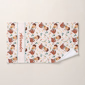 射手座ベビー | 小さな射手のための居心地の良いタオル バスタオルセット (ハンドタオル)