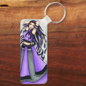 射手座ベリーダンサーパープル キーホルダー (裏面)