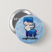 射手座ボタン 缶バッジ (正面&裏面)