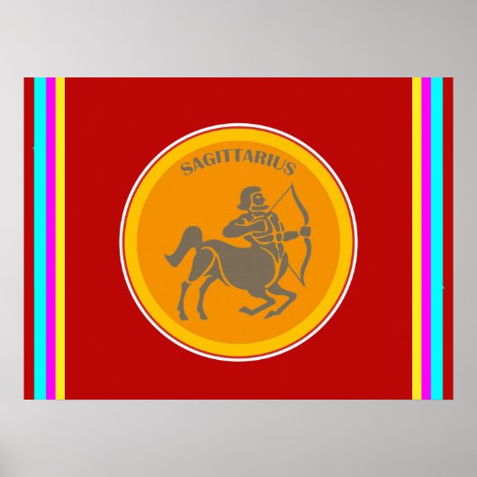 射手座ポスター ポスター (正面)