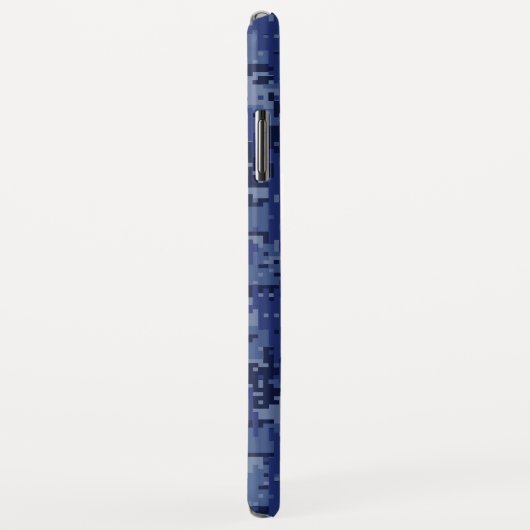 射手座モダン〔占星術の〕十二宮図サインネイビーデジタル迷彩柄 Case-Mate iPhoneケース (裏面/右)